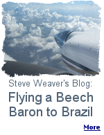 Follow Steve Weaver as he flies a Beech 58 Baron from West Virginia to Brazil.
